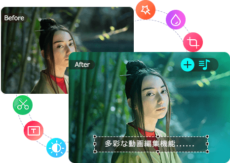 DVDを編集