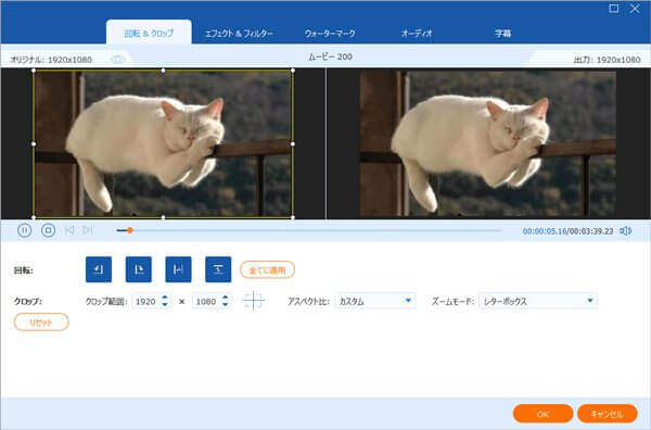 ブルーレイ FLV 変換 - ブルーレイ映像を編集