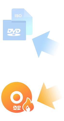 ISOファイルをDVDディスクにコピー