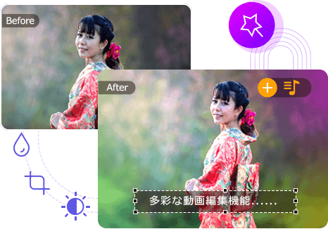 DVDを編集