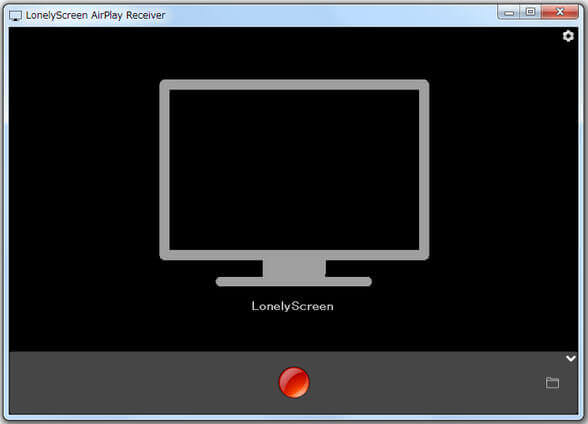 LonelyScreenを起動