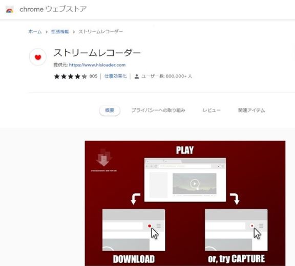 ChromeでM3U8ダウンロードする