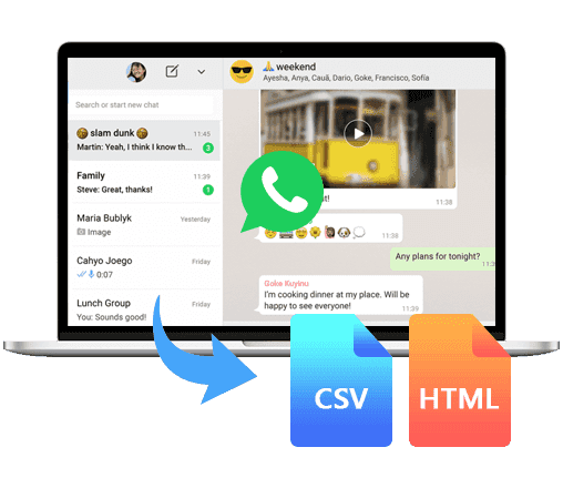 Export Whatsapp